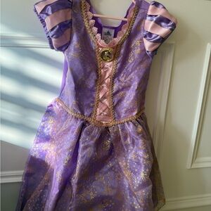 Disney Purple and Pink Princess Dress with Gold Accents